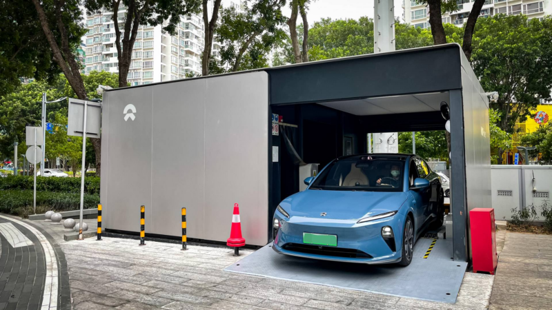 Nio sets new battery daily swap record during Chinese new year travel rush