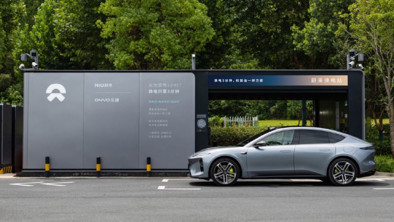 It took Nio two days to set a new daily battery swap record as Chinese travel rush continues