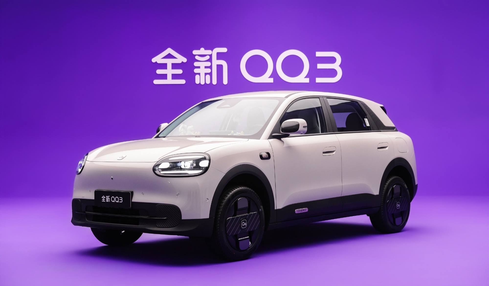 All-new Chery QQ3 hatchback EV is back, pre-order opened with up to 401 km range