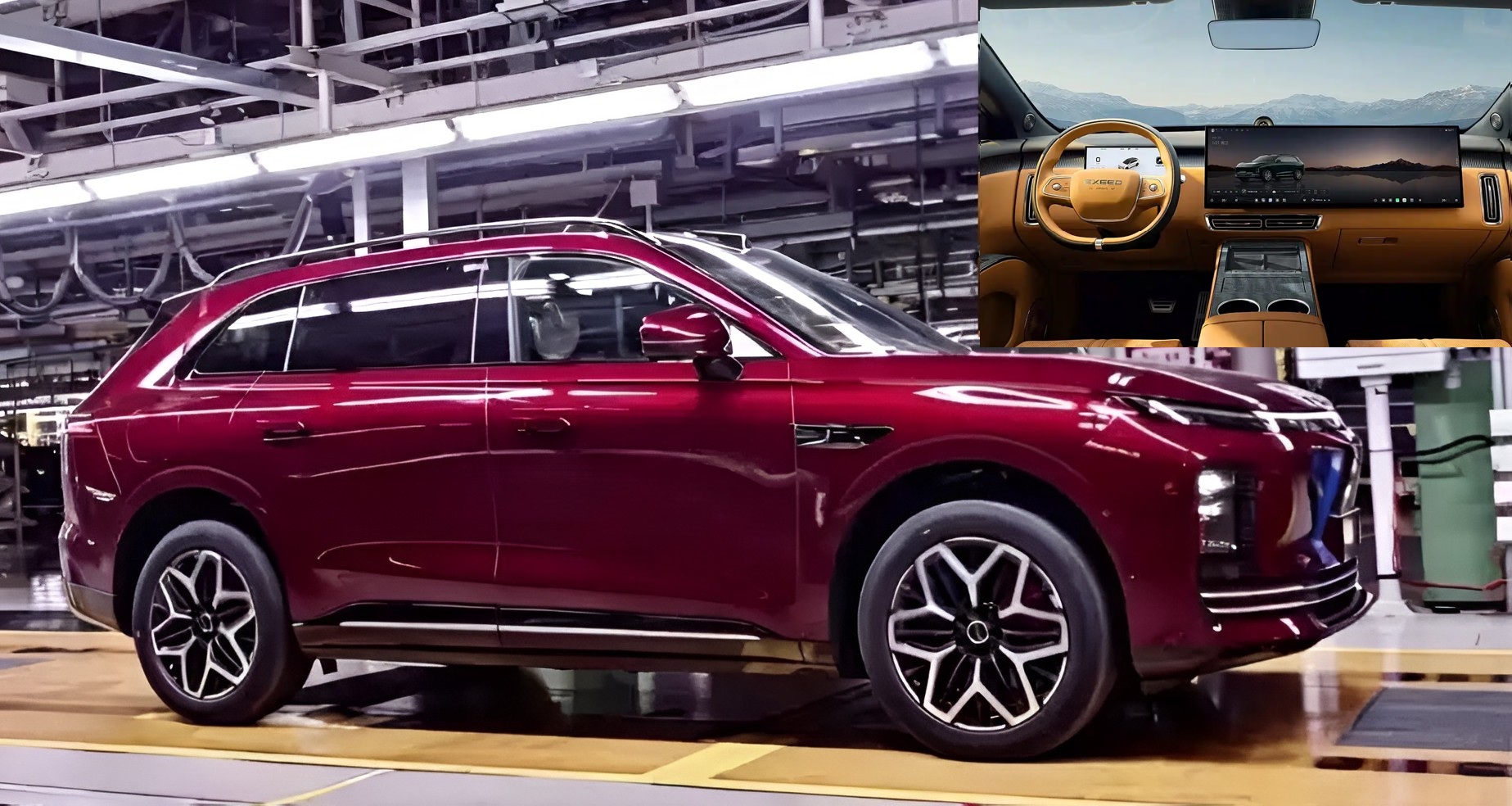 Chery’s Exeed EX7 enters mass production, pioneering electronic-mechanical braking