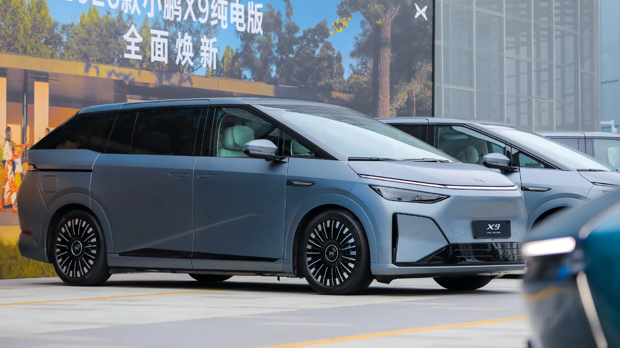 Updated Xpeng X9 EV minivan launched in China with rear-wheel steering and 2,250 TOPS