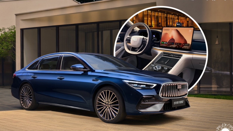 Geely Galaxy Starshine 7 PHEV sedan broke covers with 4WD