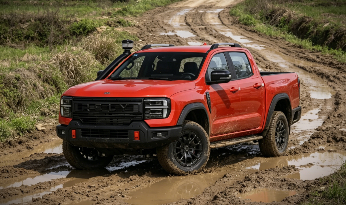 Chery Rely R08 Pro launches with 420 Nm diesel, 4WD, pickup targets GWM Cannon