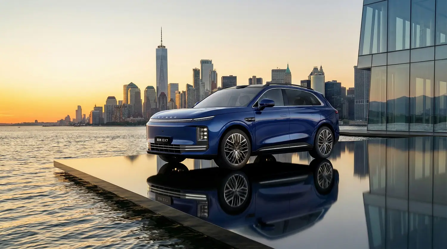 Chery’s Exeed EX7 to launch April 17 with world-first aviation-grade Electronic Mechanical Braking system