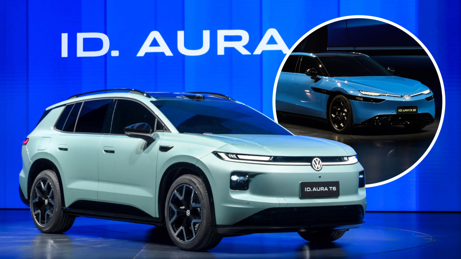 Volkswagen reveals the ID. Aura T6 & ID. Unyx 09 EVs developed for China