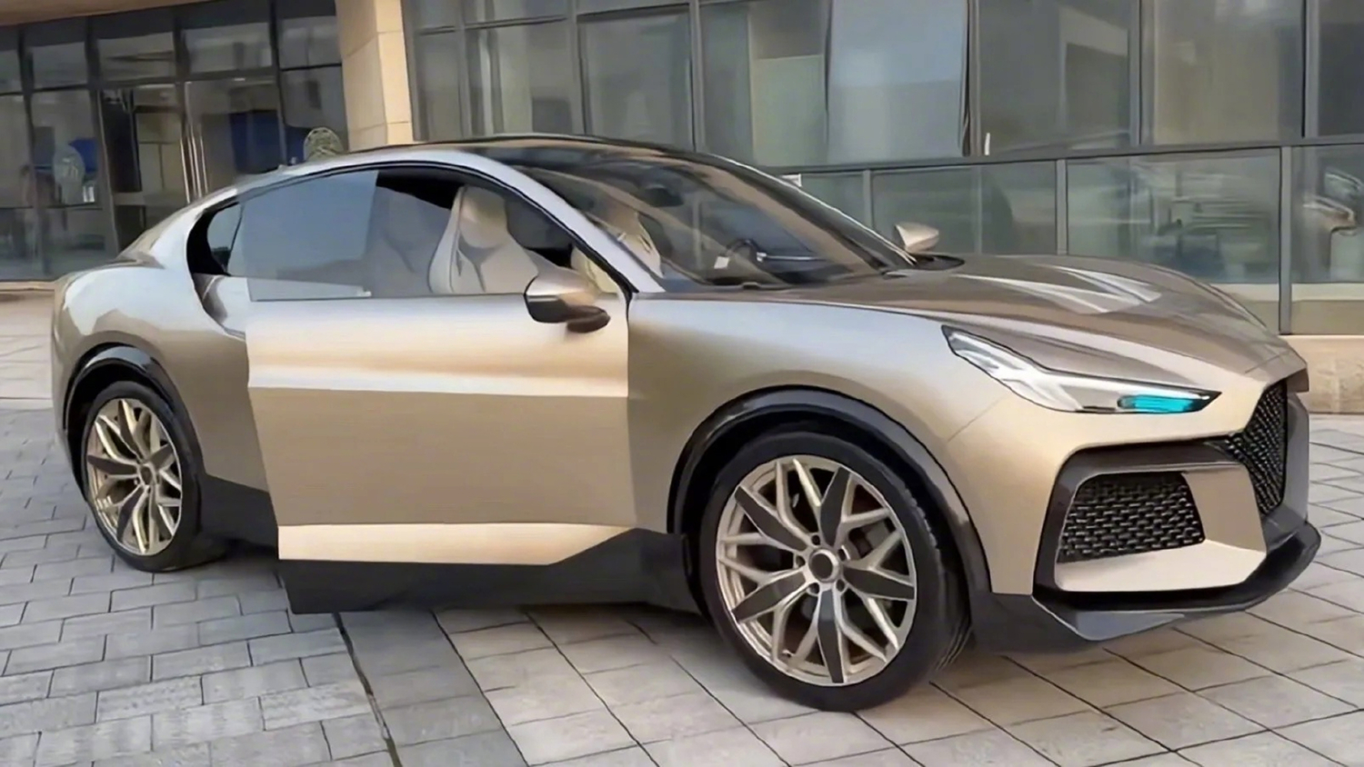 Prototype of the Dreame Nebula 01X electric SUV revealed interior in China
