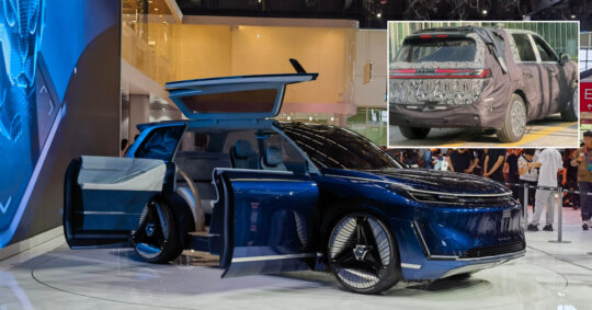Geely Galaxy Starship 9 PHEV crossover spotted in China during road tests