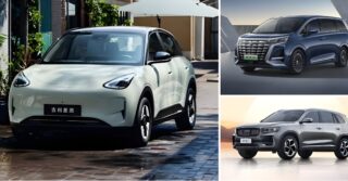 Best-selling vehicles in China, April 2025