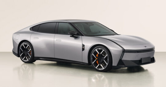 The new Xpeng P7 EV coupe revealed in official images – to launch this year