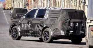 Recent sighting of the “YU9” SUV