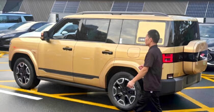BYD’s Fang Cheng Bao Ti7 spotted in China ahead of launch – revealed interior