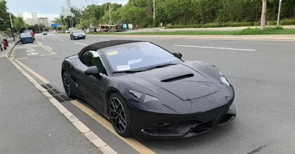 Denza Z electric coupe from BYD spotted – to get a convertible option in China
