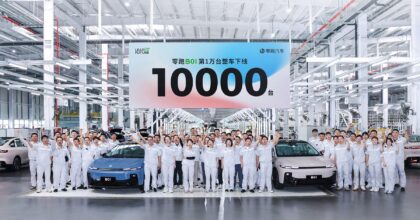 10,000th Leapmotor B01 rolled off production line