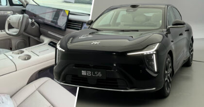 MG-bound updated IM LS6 revealed interior in China ahead of launch