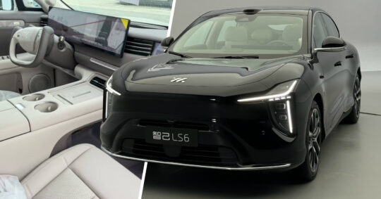 MG-bound updated IM LS6 revealed interior in China ahead of launch