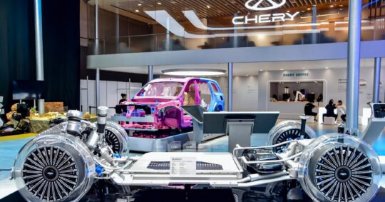 Chery at the 2025 Chengdu Auto Show