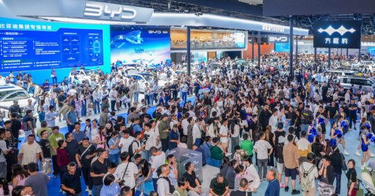 BYD aims to sell around 1 million cars overseas by the end of 2025