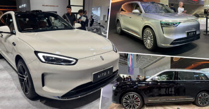 Three Aito crossovers from Huawei debuted at the IAA Mobility in Munich