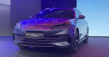 BYD Seal 6 DM-i Touring combi debuts in Europe with 1,300 km hybrid range