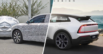 Second AUDI model from SAIC was seen in China with Face-ID camera in B-pillar