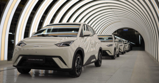 BYD Brazil plant produced 10,000 vehicles and added the second shift