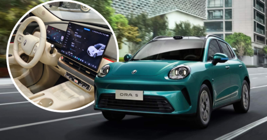 Ora 5 EV crossover from GWM launched in China for 14,160 USD