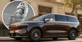 Huawei’s Luxeed V9 minivan will become the first car with helmet airbag