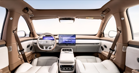 Changan Nevo A06 cockpit layout