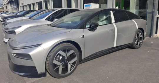 Updated Xpeng P7+ arrived at dealers ahead of sales start in China