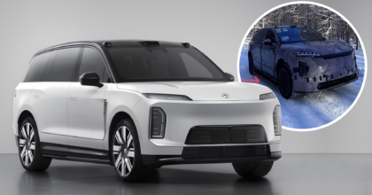 China’s largest electric SUV Nio ES9 spotted during winter tests ahead of launch