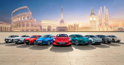 MG vehicle lineup