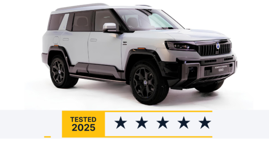 BYD’s Denza B8 SUV scored five stars in ANCAP crash test