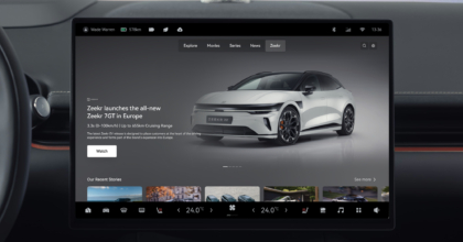 Zeekr cars to get Europe-friendly infotainment system
