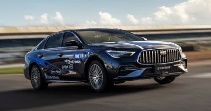 Chinese Geely Starshine 7 sedan hit Silverstone F1 Circuit and began mass production